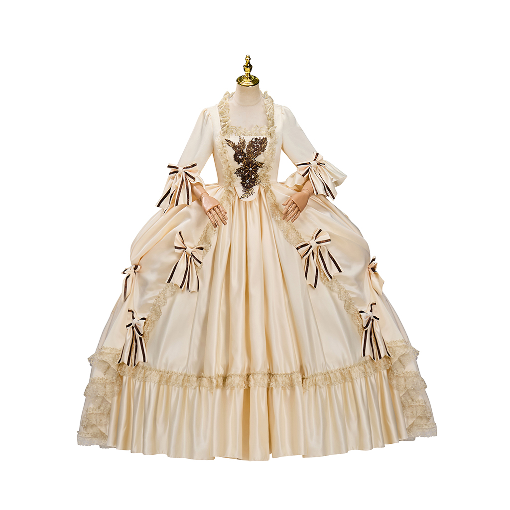 Shoulder Massage Ball - Rococo Marie Antoinette Queen Dress 1770s