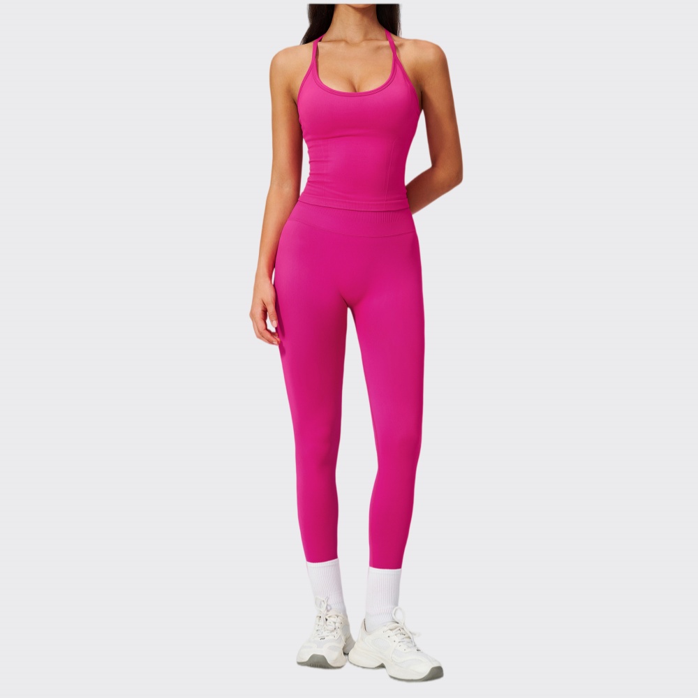 Yoga Fitness Plus - Seamless Hip Lifting Workout Clothes Women