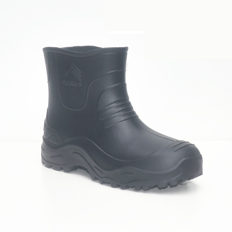 Ankle Weights - EVA Rain Boots Men Black Light