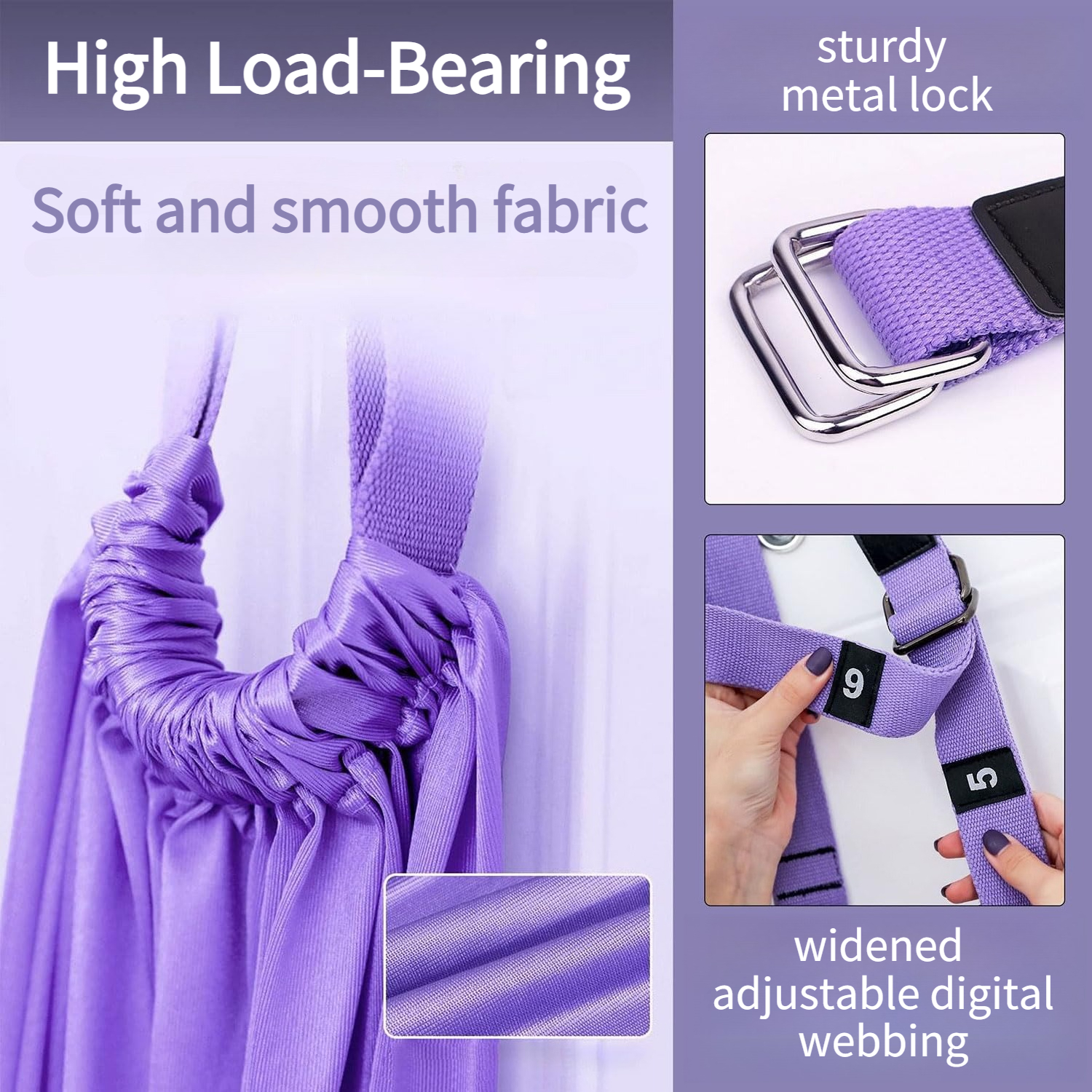 Adjustable Door Aerial Yoga St - مراجعة Stretch Strap Yoga وسعره