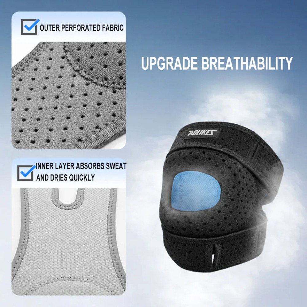 New 1PCS Patella Knee Brace Co - مراجعة Knee Sleeve Compression وسعره