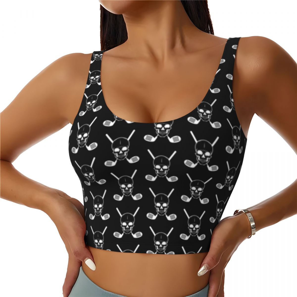 Padded Yoga Top Golf Clubs Wit - مراجعة Yoga Fitness Club وسعره