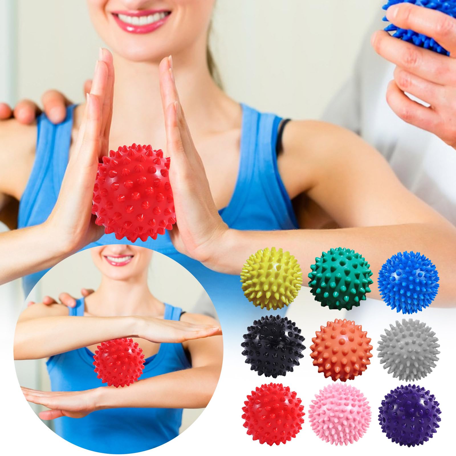Massage Ball Fascia Ball Muscl - مراجعة Shoulder Massage Ball وسعره