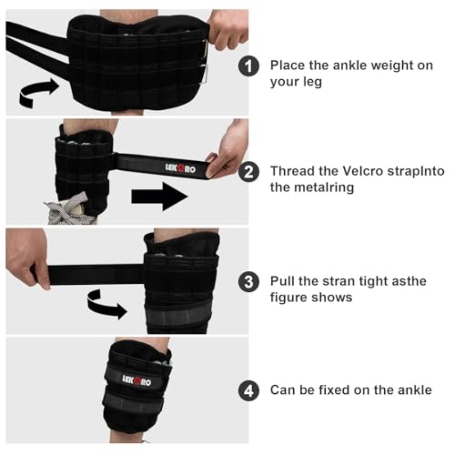 Ankle and Wrist Weights for Wa - مراجعة Ankle Weights وسعره