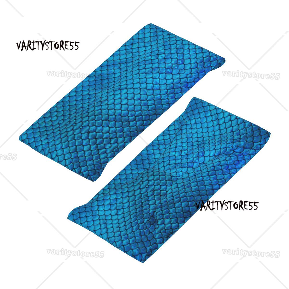 Mermaid Scales Print Elastic H - مراجعة Stretch Strap Yoga وسعره