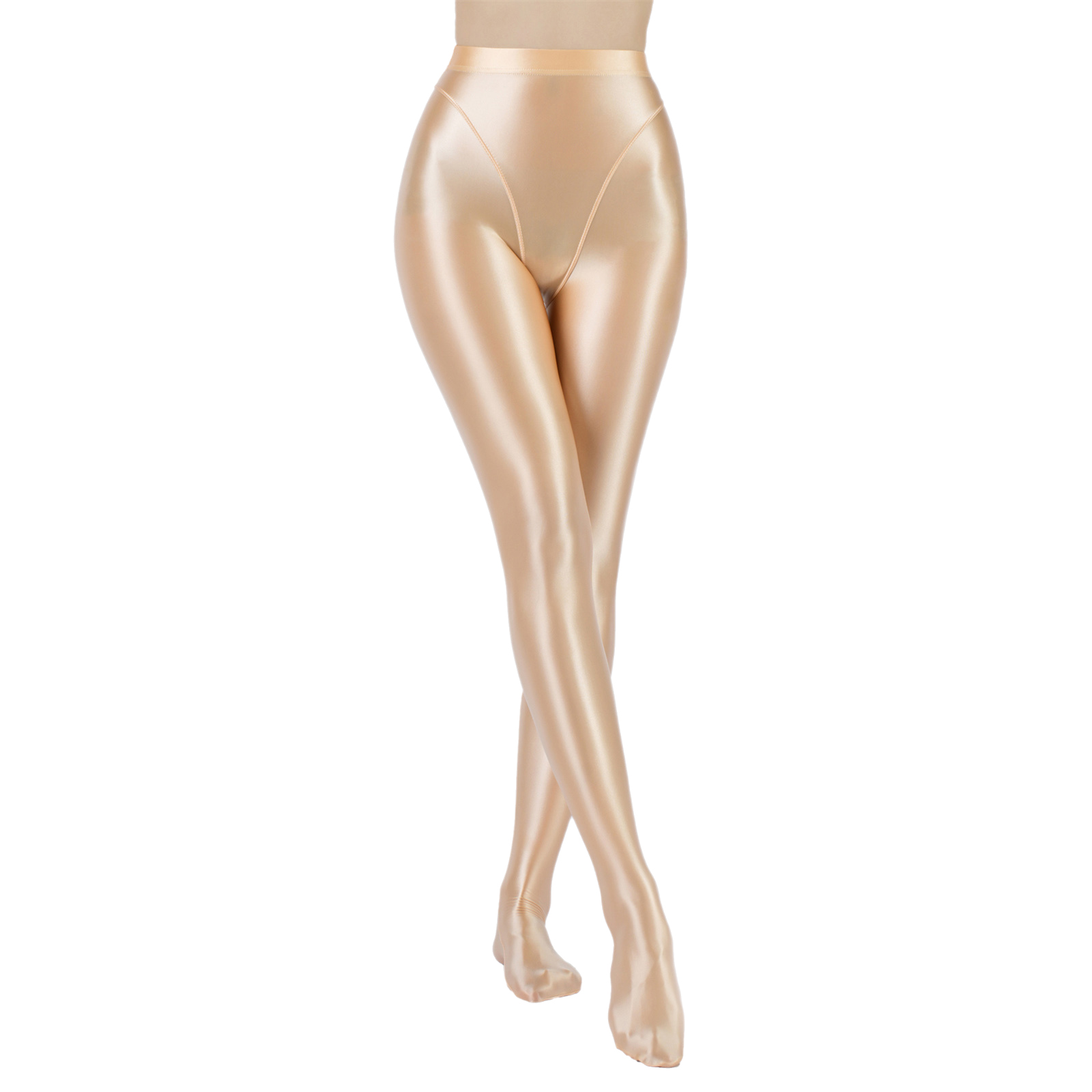 Womens Oil Shiny Tights Pants  - مراجعة Yoga Fitness Club وسعره