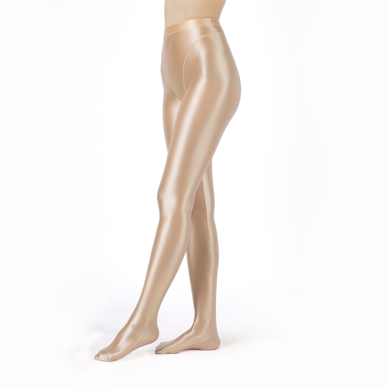 Womens Oil Shiny Tights Pants  - مراجعة Yoga Fitness Club وسعره