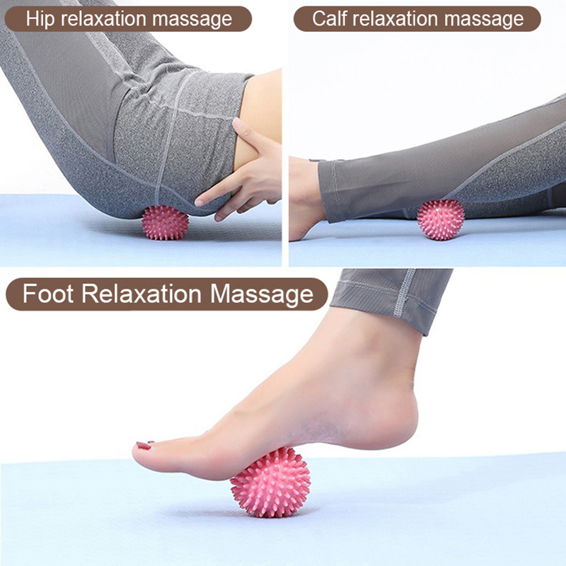 Foot Massage Ball With Spikes  - مراجعة Shoulder Massage Ball وسعره
