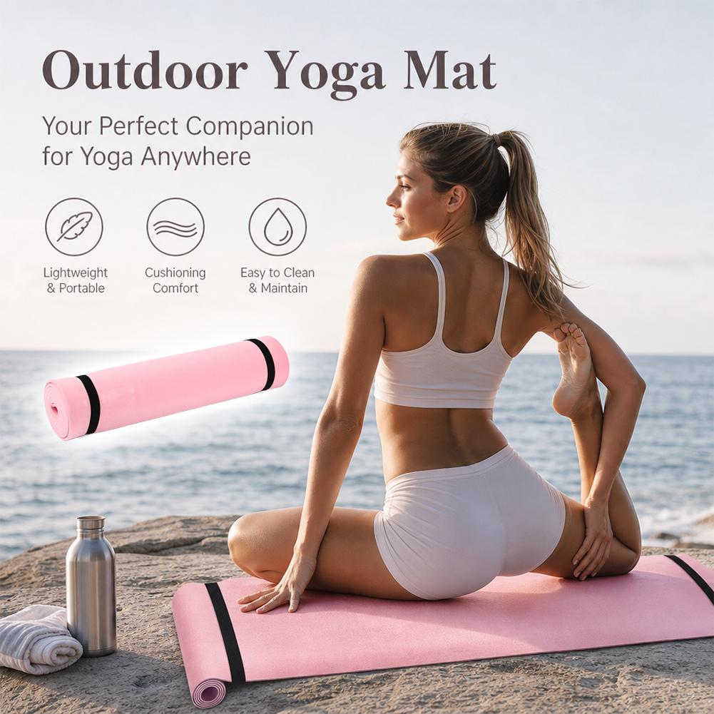 EVA Yoga Mat Anti-skid Sports  - مراجعة Thick Yoga Mat وسعره