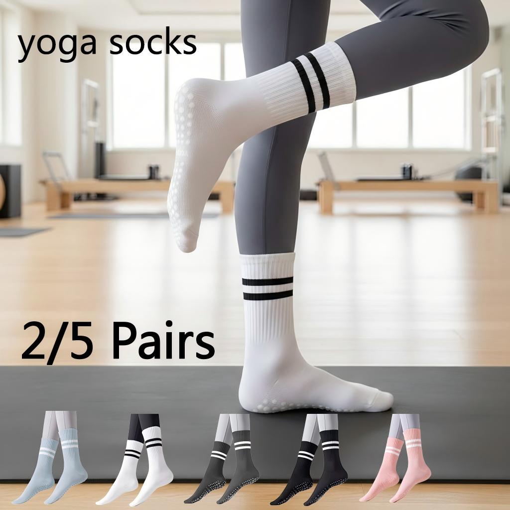 Women Non Slip Yoga Socks, Gri - مراجعة Yoga Dance & Fitness Center Llc وسعره