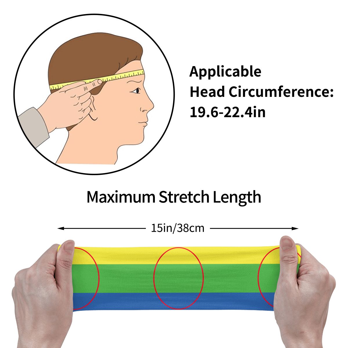 Headband Sports Yoga Fitness S - مراجعة Yoga Fitness First وسعره