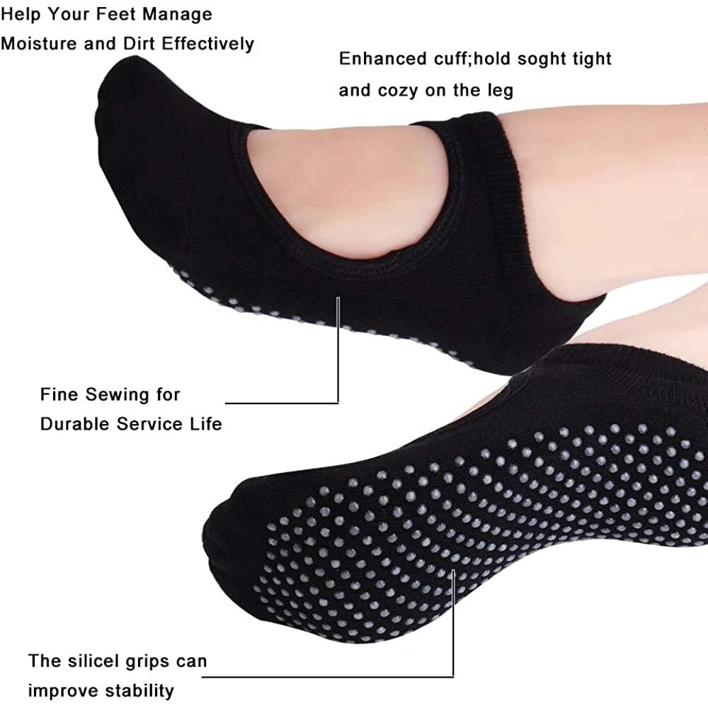 High Quality Women Yoga Socks  - مراجعة Yoga Dance & Fitness Center Llc وسعره