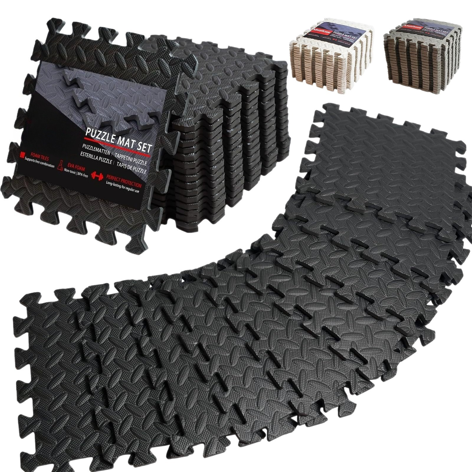 30x30x2.5CM Thickened Yoga Puz - مراجعة Thick Yoga Mat وسعره