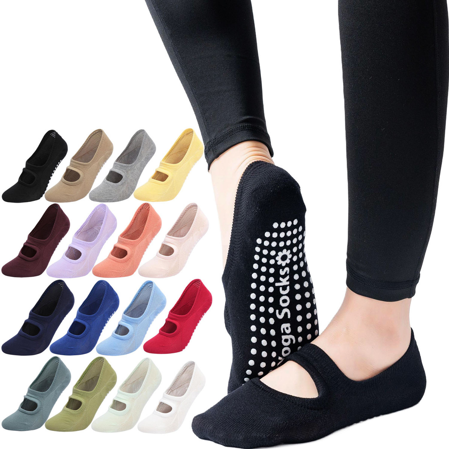 High Quality Women Yoga Socks  - مراجعة Yoga Dance & Fitness Center Llc وسعره