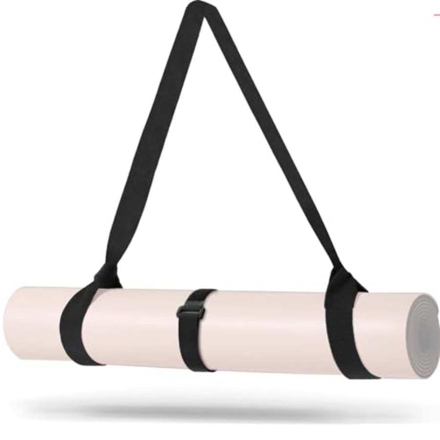 Yoga Mat Carrier Strap - Adjus - مراجعة Thick Yoga Mat وسعره