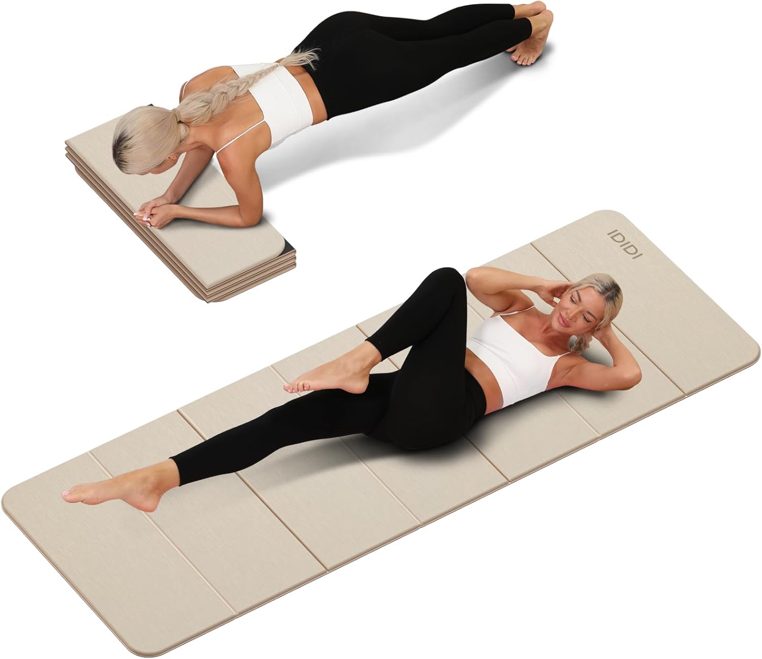 Foldable Yoga Mat Extra Thick  - مراجعة Thick Yoga Mat وسعره