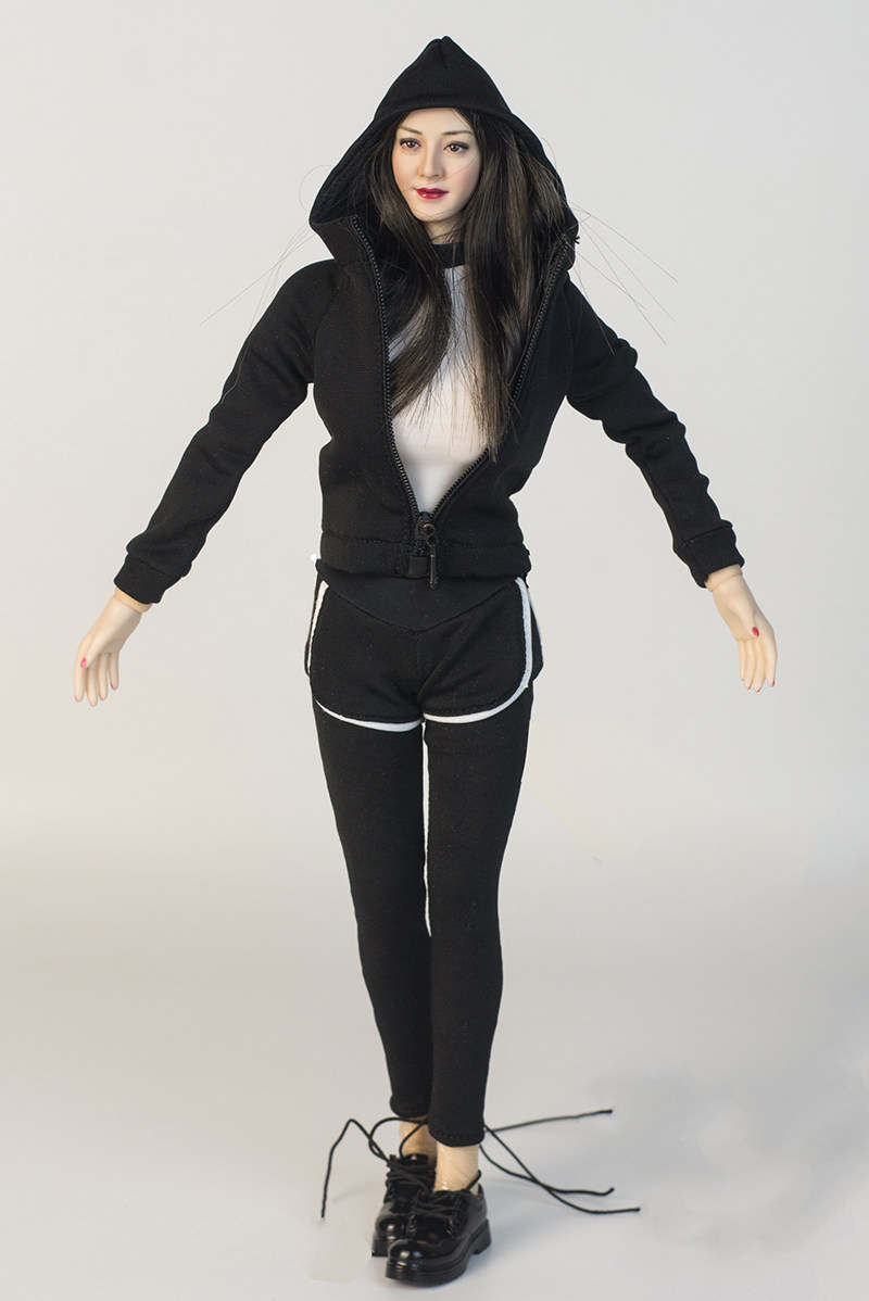 1/6 Female Black Yoga Clothing - مراجعة Yoga Fitness First وسعره