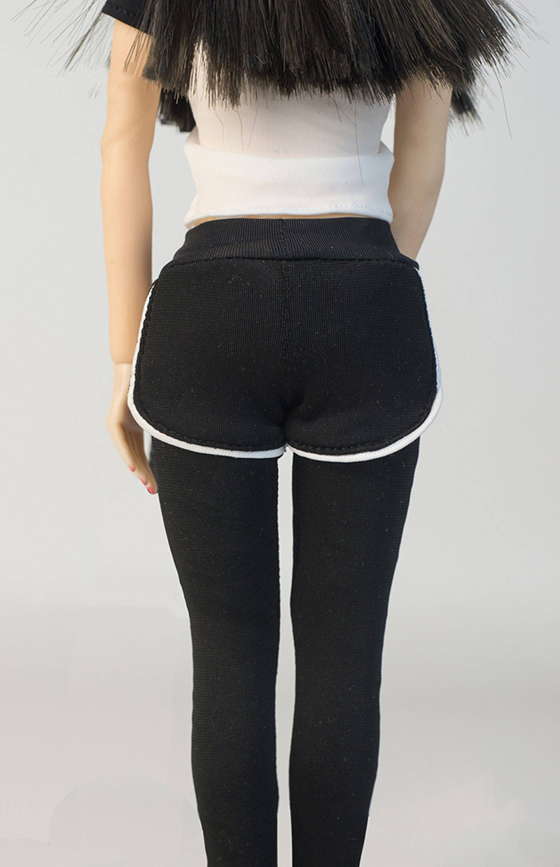 1/6 Female Black Yoga Clothing - مراجعة Yoga Fitness First وسعره