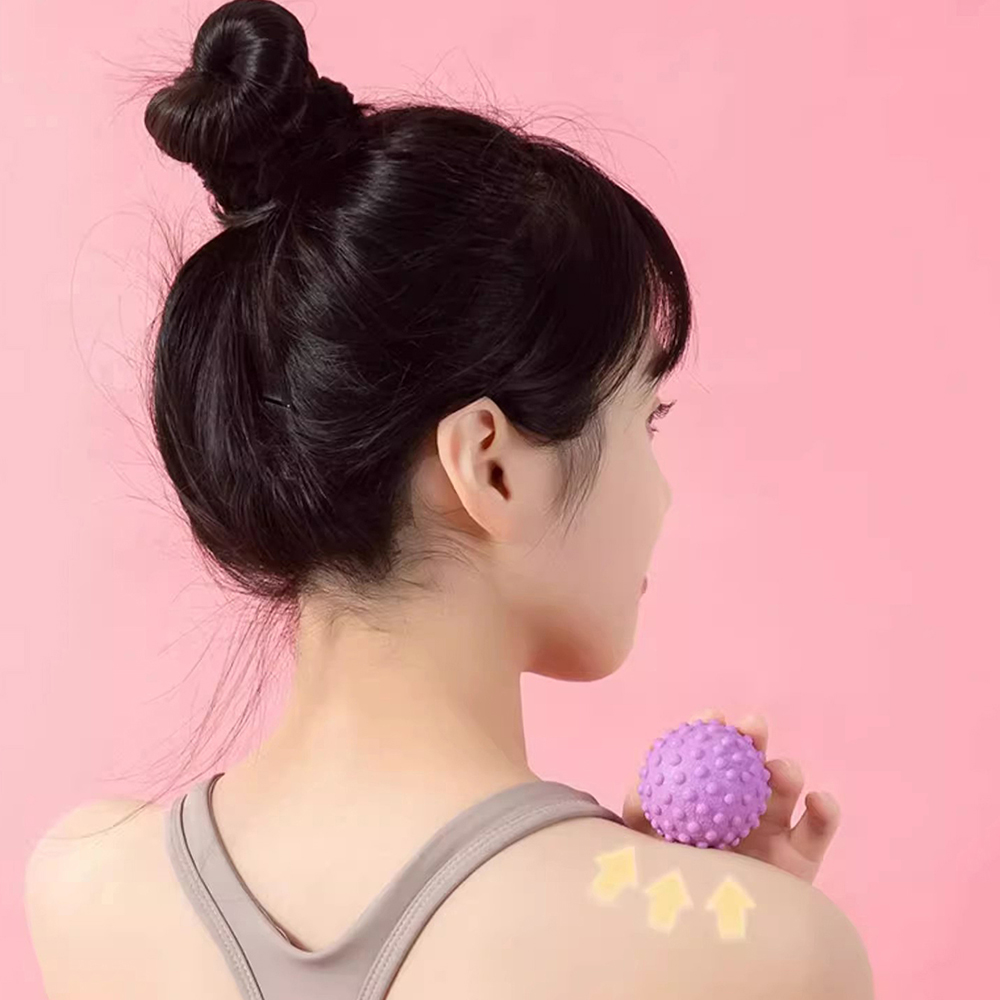 Fascia Ball Raised Point Massa - مراجعة Shoulder Massage Ball وسعره