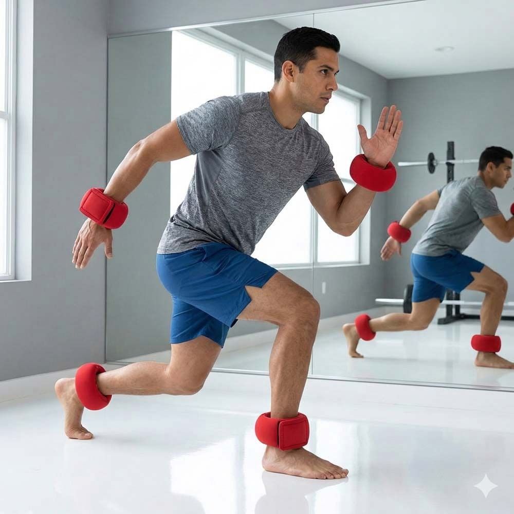 2Pcs 1LB Weight Ankle Weights  - مراجعة Ankle Weights وسعره