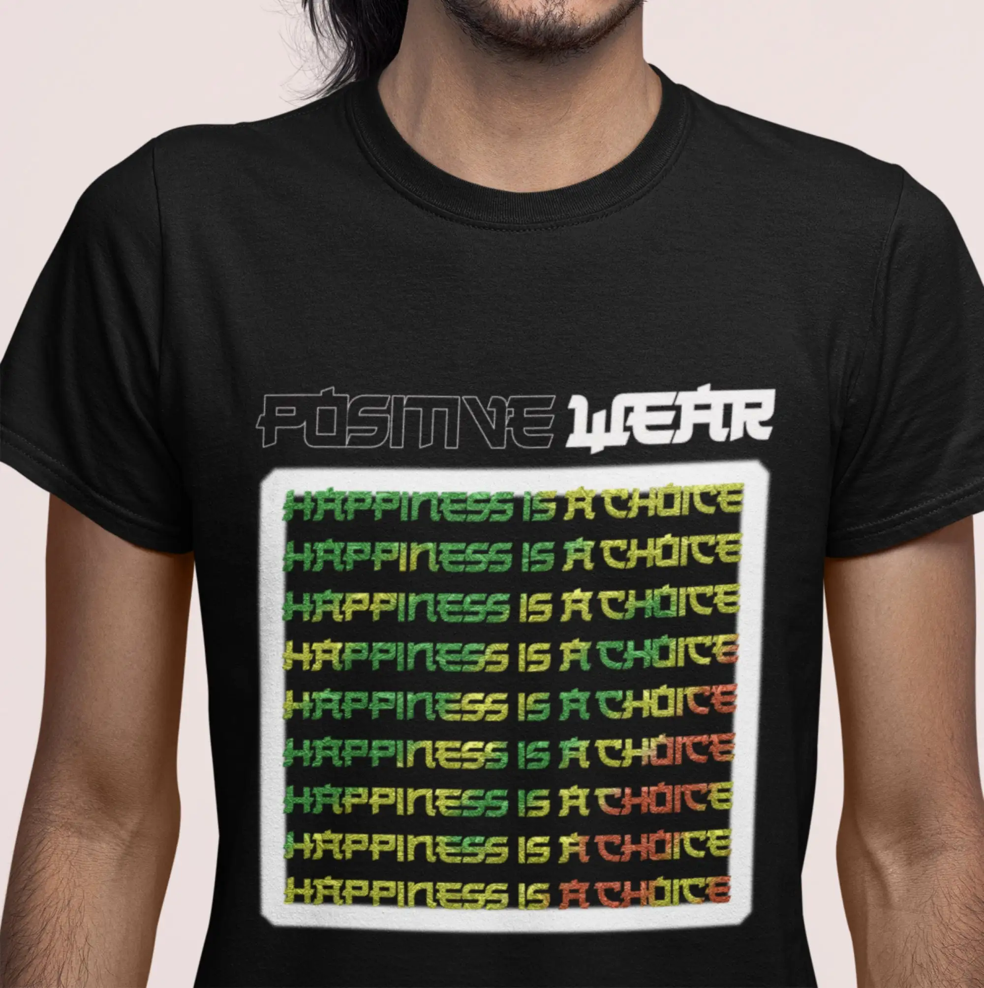 Happiness t shirt Unisex Heavy - مراجعة Yoga Fitness Quotes وسعره