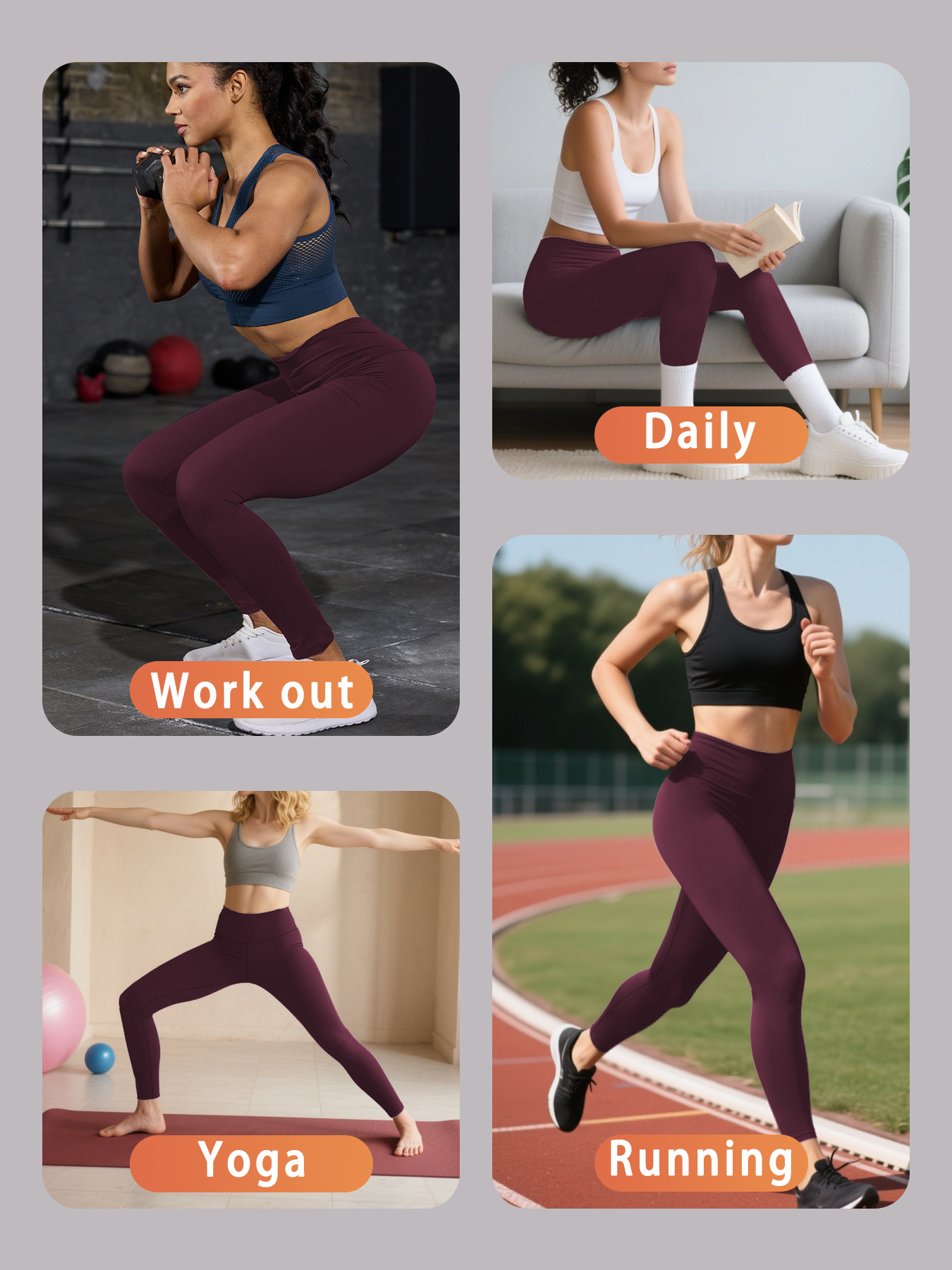 Plus Size Women's Super Soft L - مراجعة Yoga Fitness Plus وسعره
