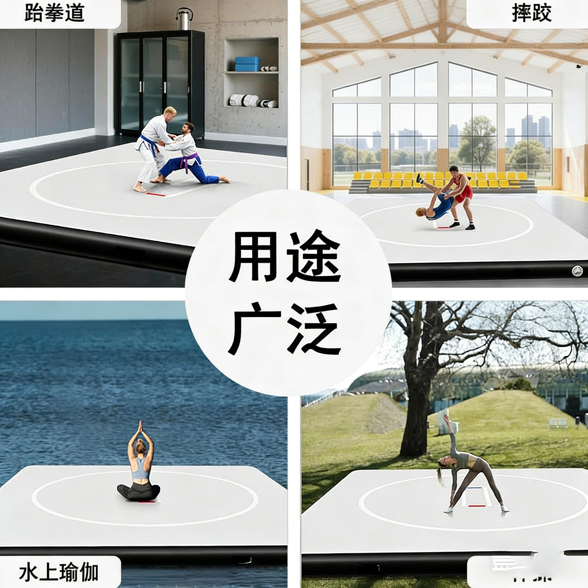 Durable Big Pad for Yoga Boxin - مراجعة Yoga Fitness Club وسعره