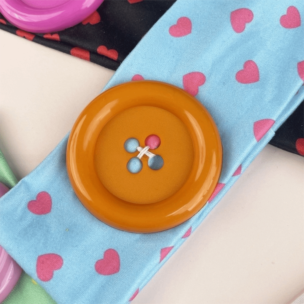 Love Heart Polka Dot Button He - مراجعة Stretch Strap Yoga وسعره