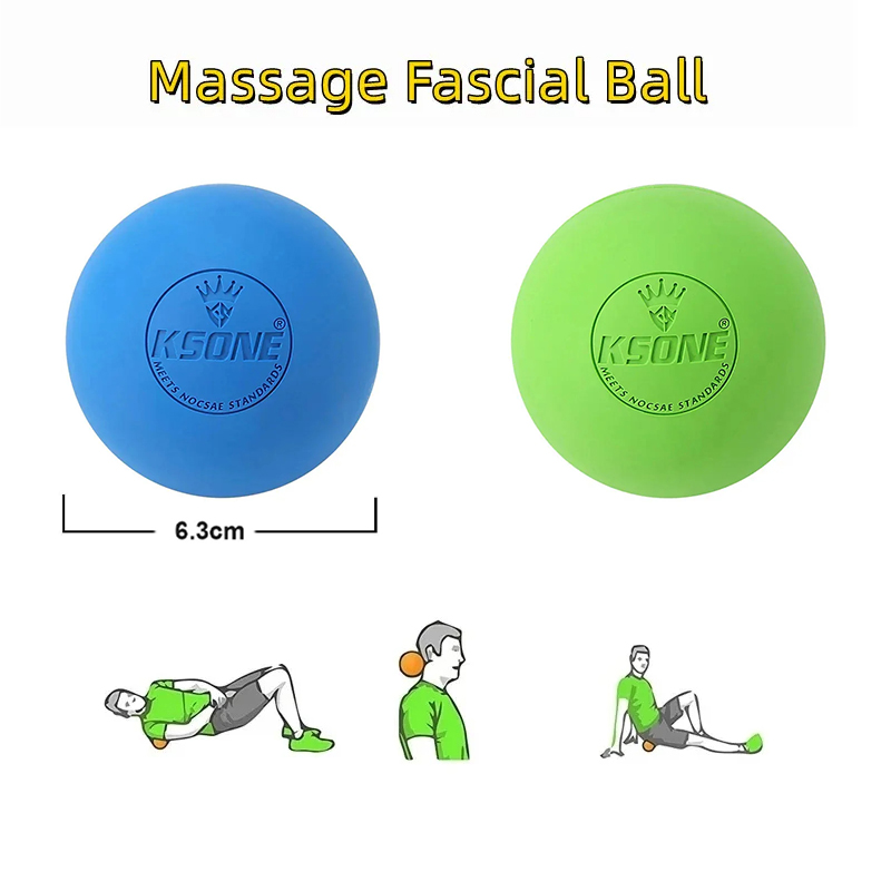 Rubber Fascia Massage Ball Yog - مراجعة Shoulder Massage Ball وسعره