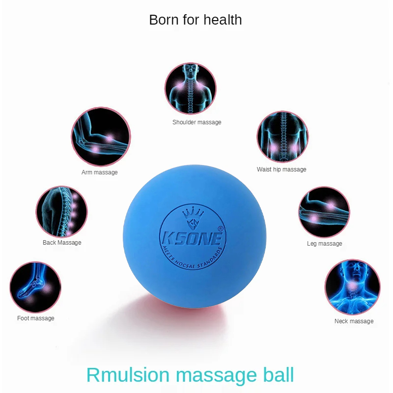 Rubber Fascia Massage Ball Yog - مراجعة Shoulder Massage Ball وسعره