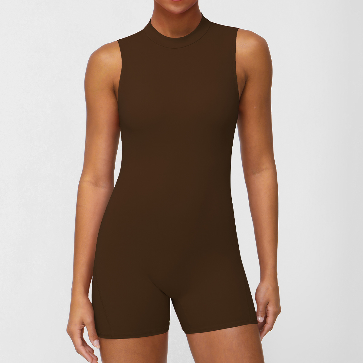 STYLISH LADY Mock Neck Sleevel - مراجعة Yoga Fitness Club وسعره