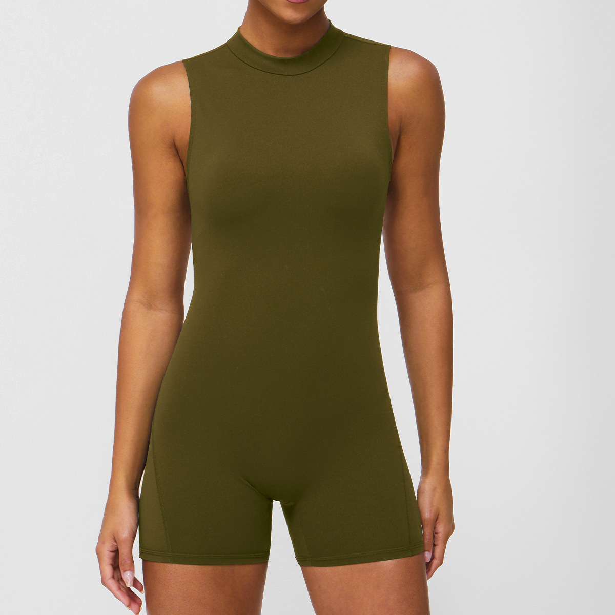 STYLISH LADY Mock Neck Sleevel - مراجعة Yoga Fitness Club وسعره
