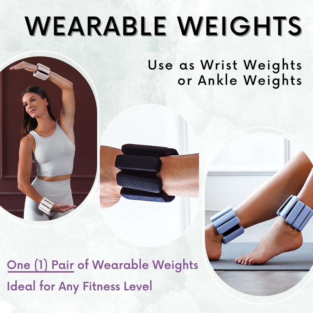 Wrist & Ankle Weights - 1 Pair - مراجعة Ankle Weights وسعره