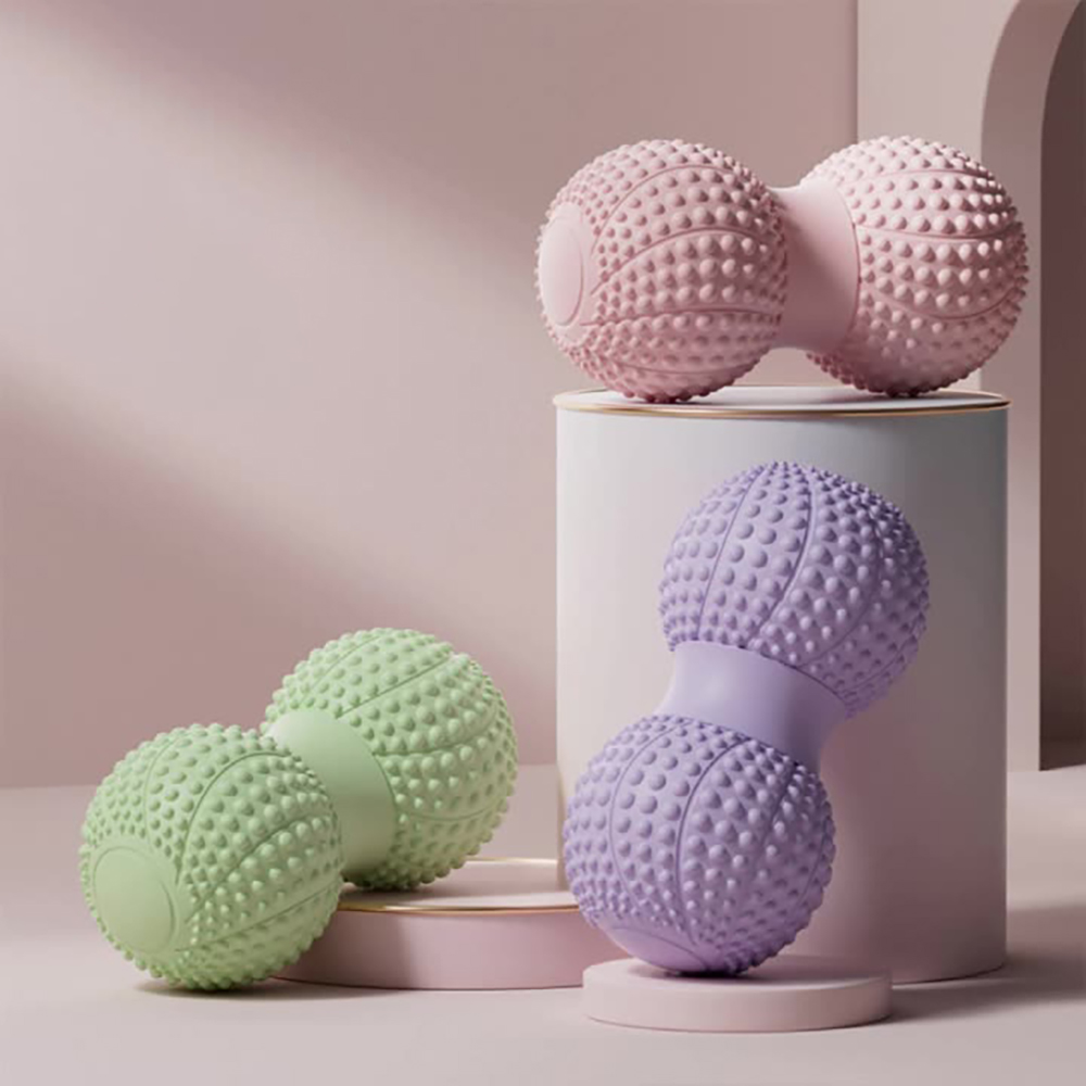 Peanut Massage Ball Yoga Fasci - مراجعة Shoulder Massage Ball وسعره