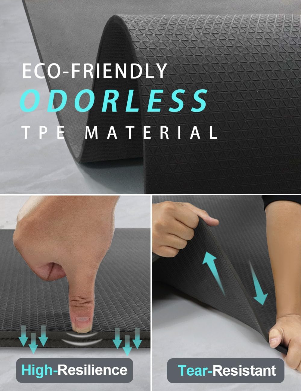 Extra Long & Wide Thick Yoga M - مراجعة Thick Yoga Mat وسعره