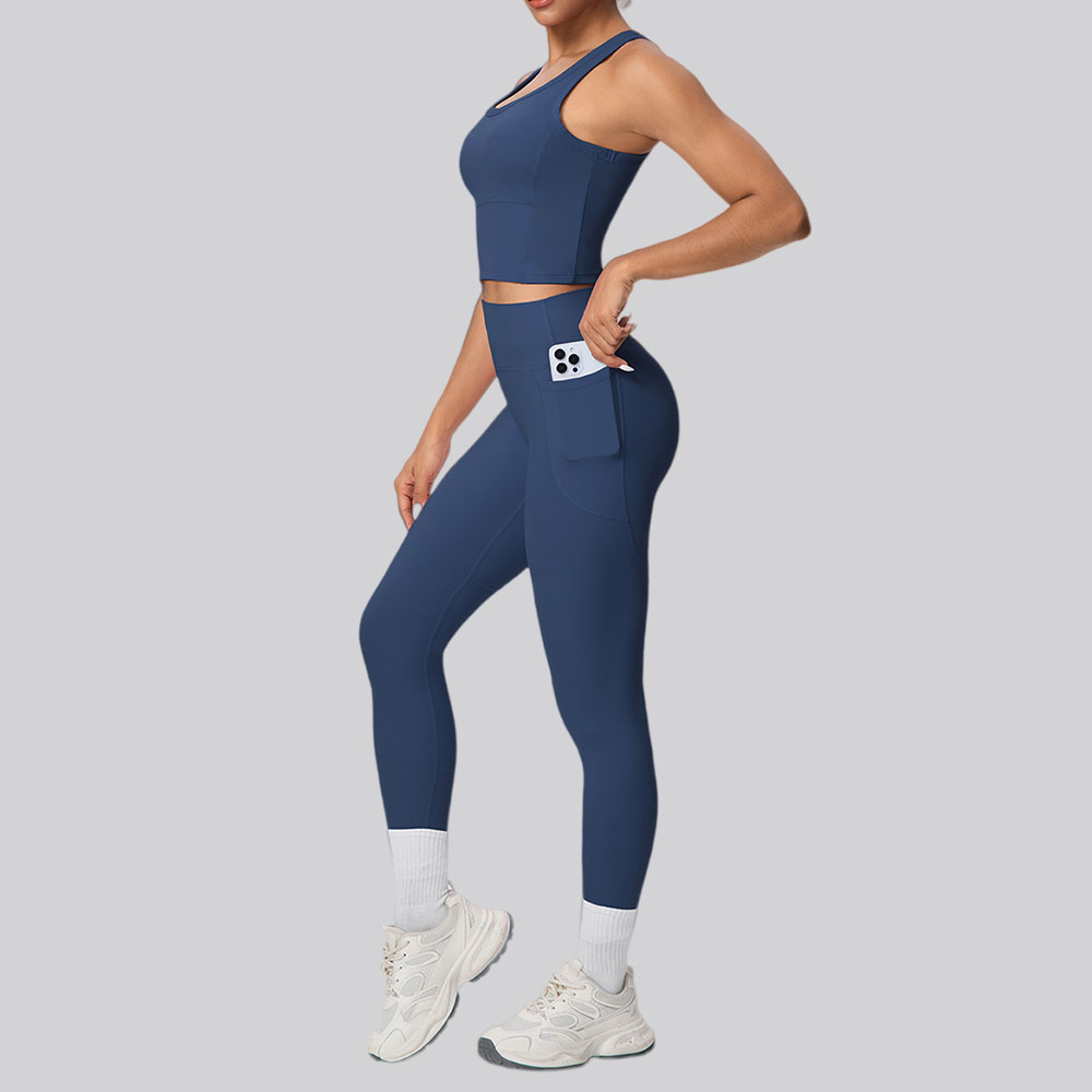 2PCS Yoga Suit Sports Set Wome - مراجعة Yoga Fitness Plus وسعره