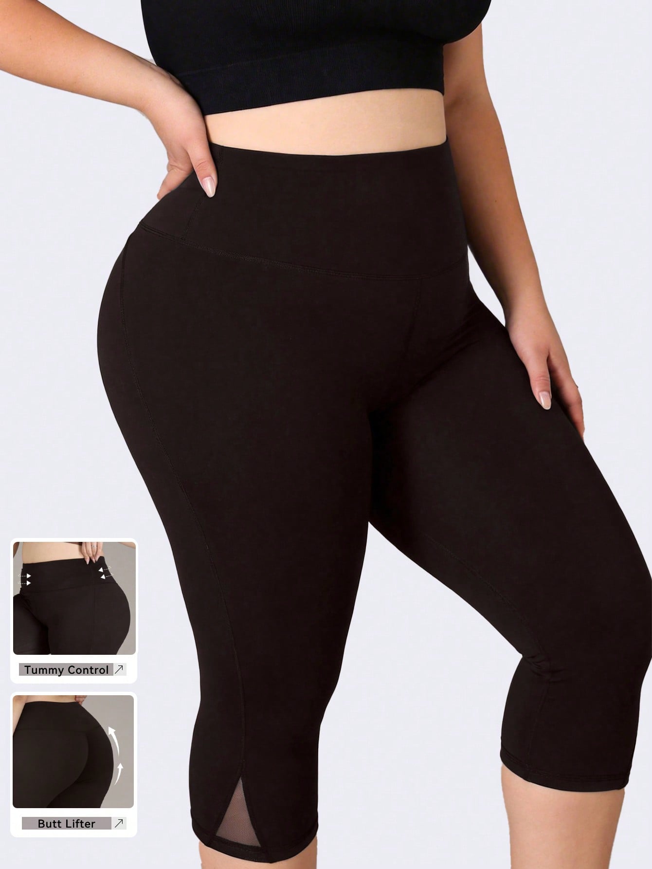 Plus Size Gym Leggings Women M - مراجعة Yoga Fitness Plus وسعره