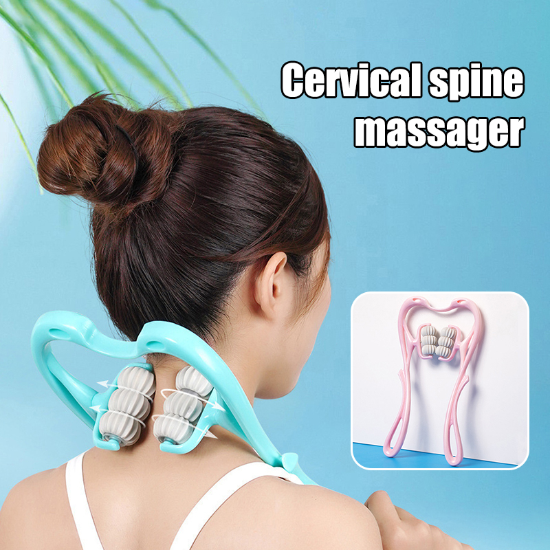 Cervical Neck Massager, Manual - مراجعة Shoulder Massage Ball وسعره