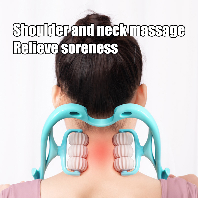 Cervical Neck Massager, Manual - مراجعة Shoulder Massage Ball وسعره