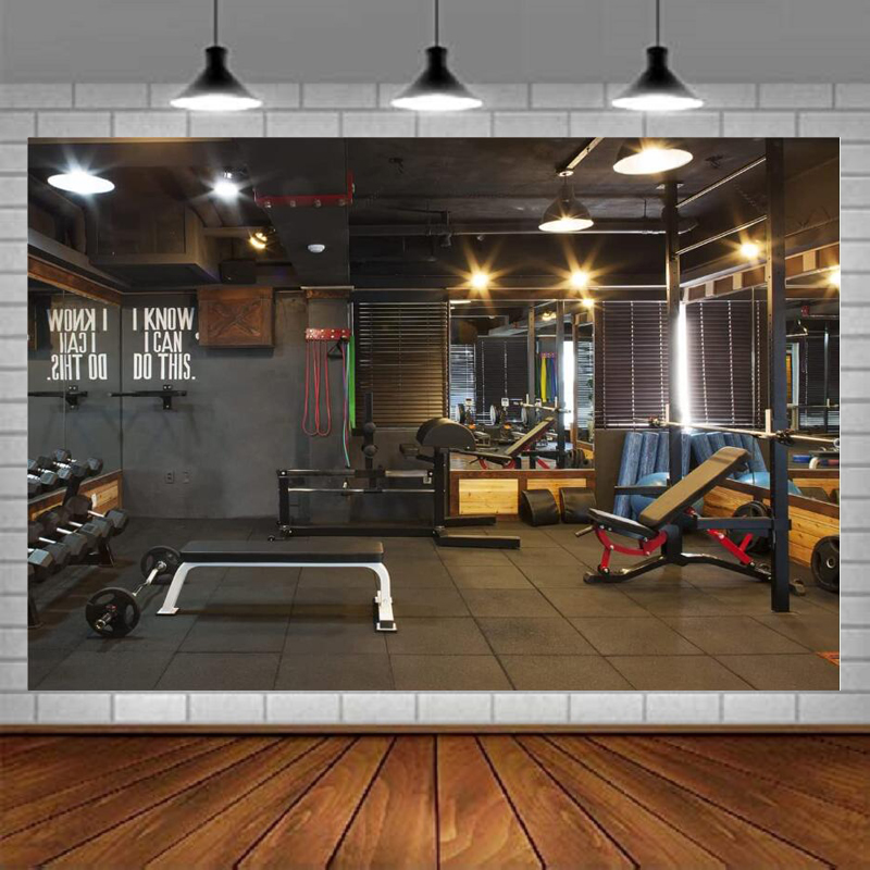 Gym Photography Backdrop Fitne - مراجعة Yoga Fitness Video وسعره