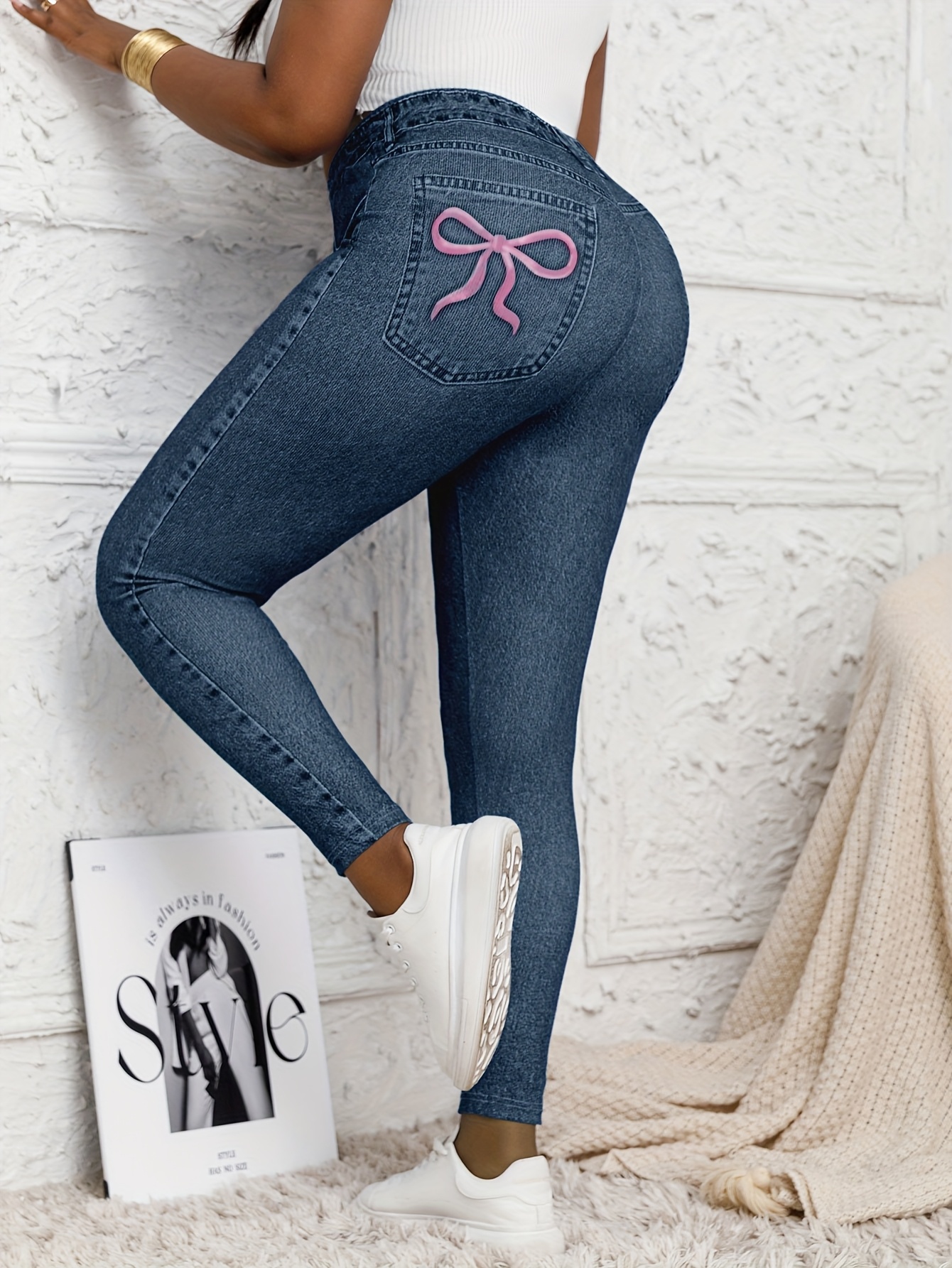Plus Size Women's Stretch Deni - مراجعة Ankle Weights وسعره