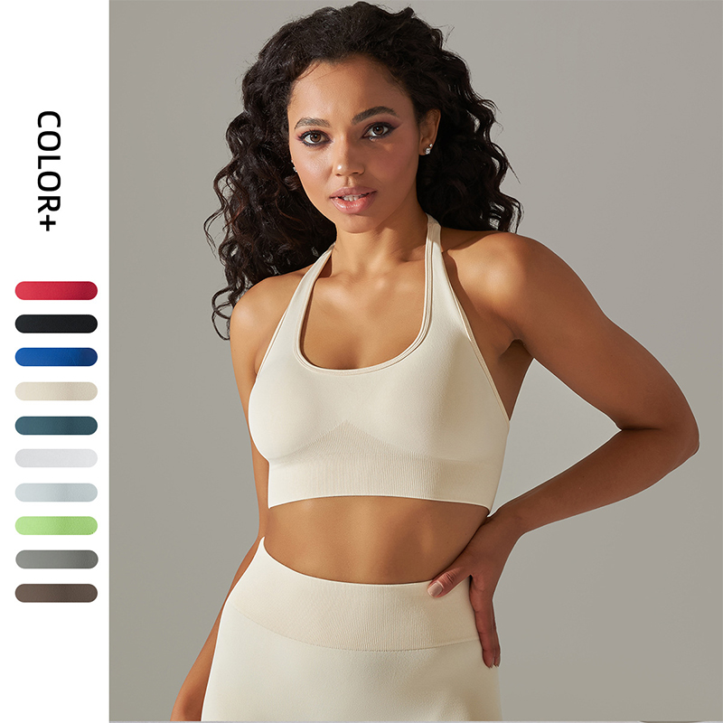 Sexy Halter Sports Bra Women S - مراجعة Yoga Fitness Club وسعره