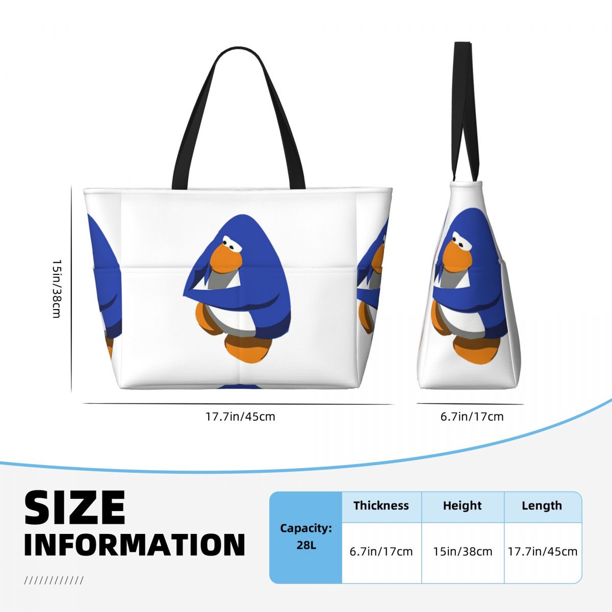 Club Penguin BOI Beach Tote Ba - مراجعة Yoga Fitness Club وسعره