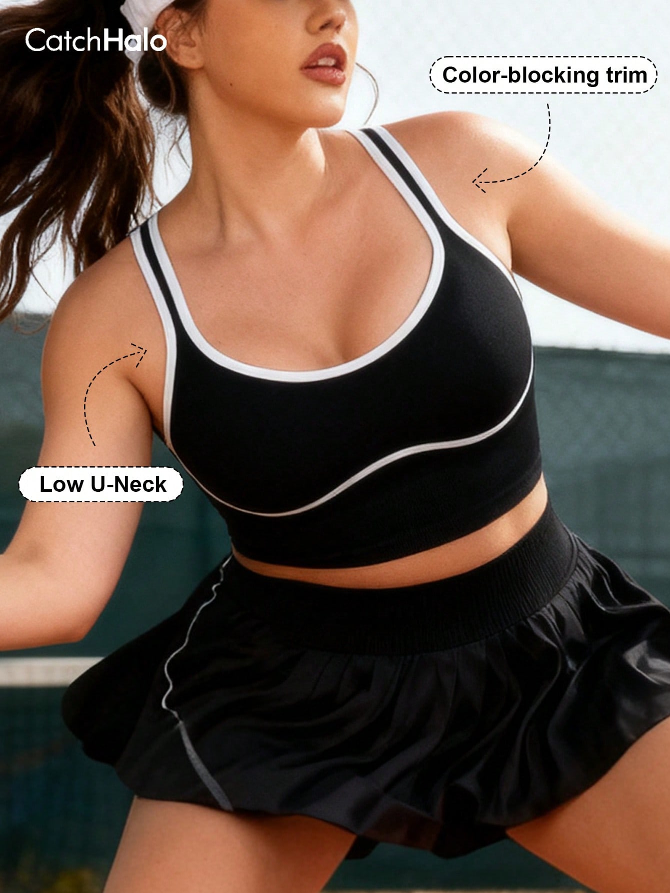 Women Plus Size Seamless Brale - مراجعة Yoga Fitness Plus وسعره