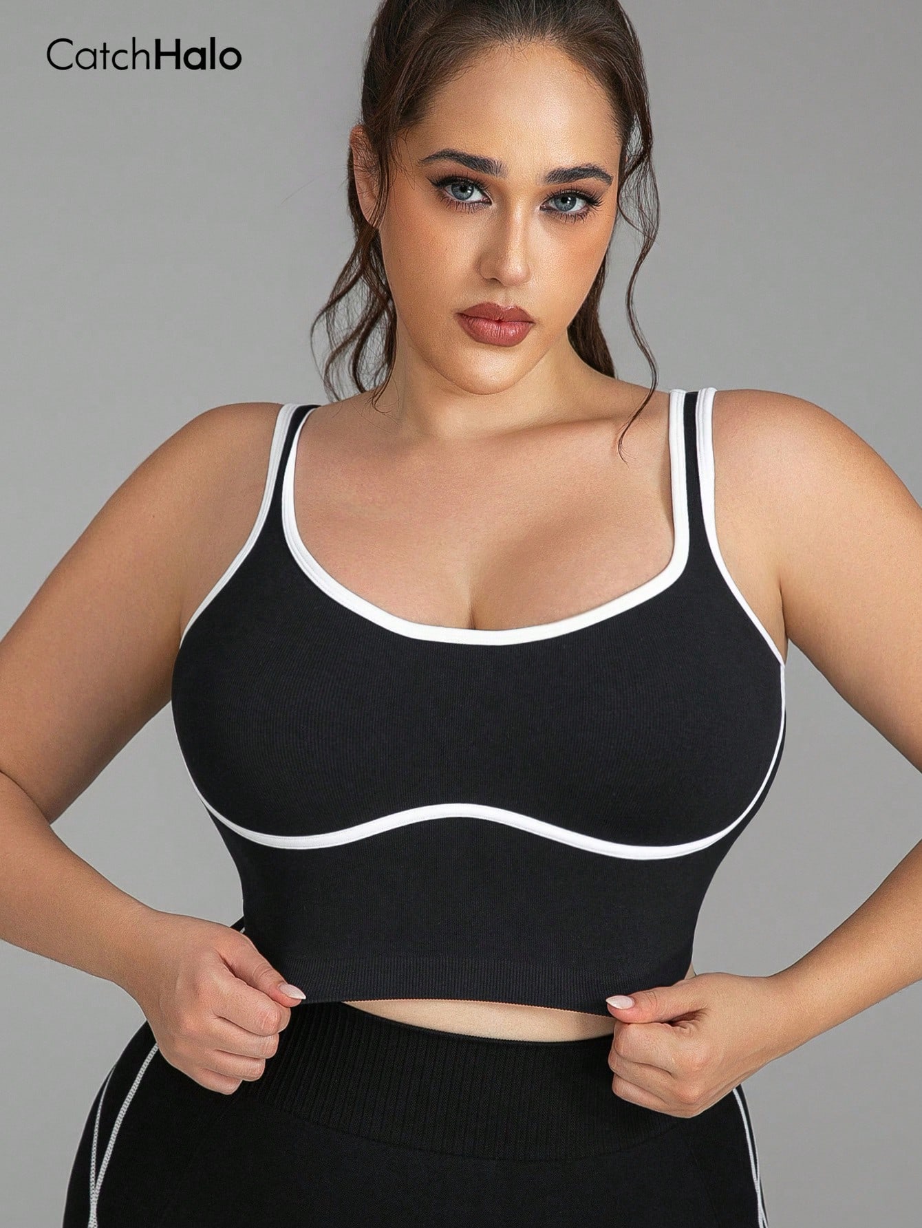 Women Plus Size Seamless Brale - مراجعة Yoga Fitness Plus وسعره