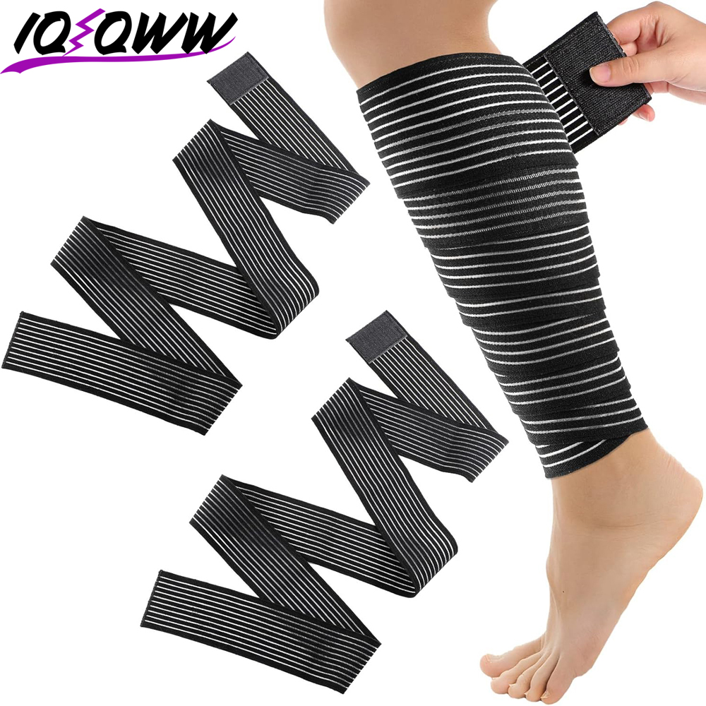 1PCS 40-300cm Compression Band - مراجعة Knee Sleeve Compression وسعره