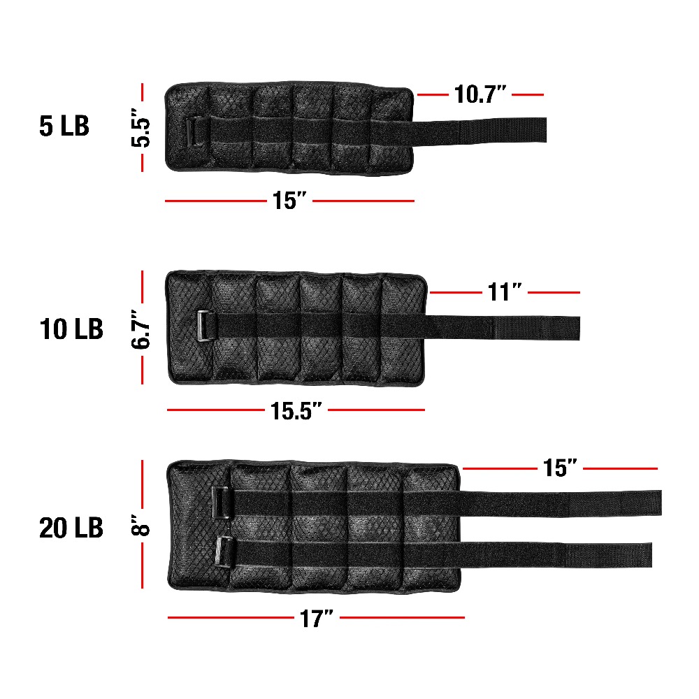 Adjustable Wrist Weights Ankle - مراجعة Ankle Weights وسعره