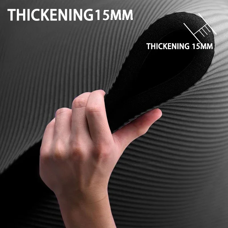 Non-slip Extra Thick 15mm Yoga - مراجعة Thick Yoga Mat وسعره