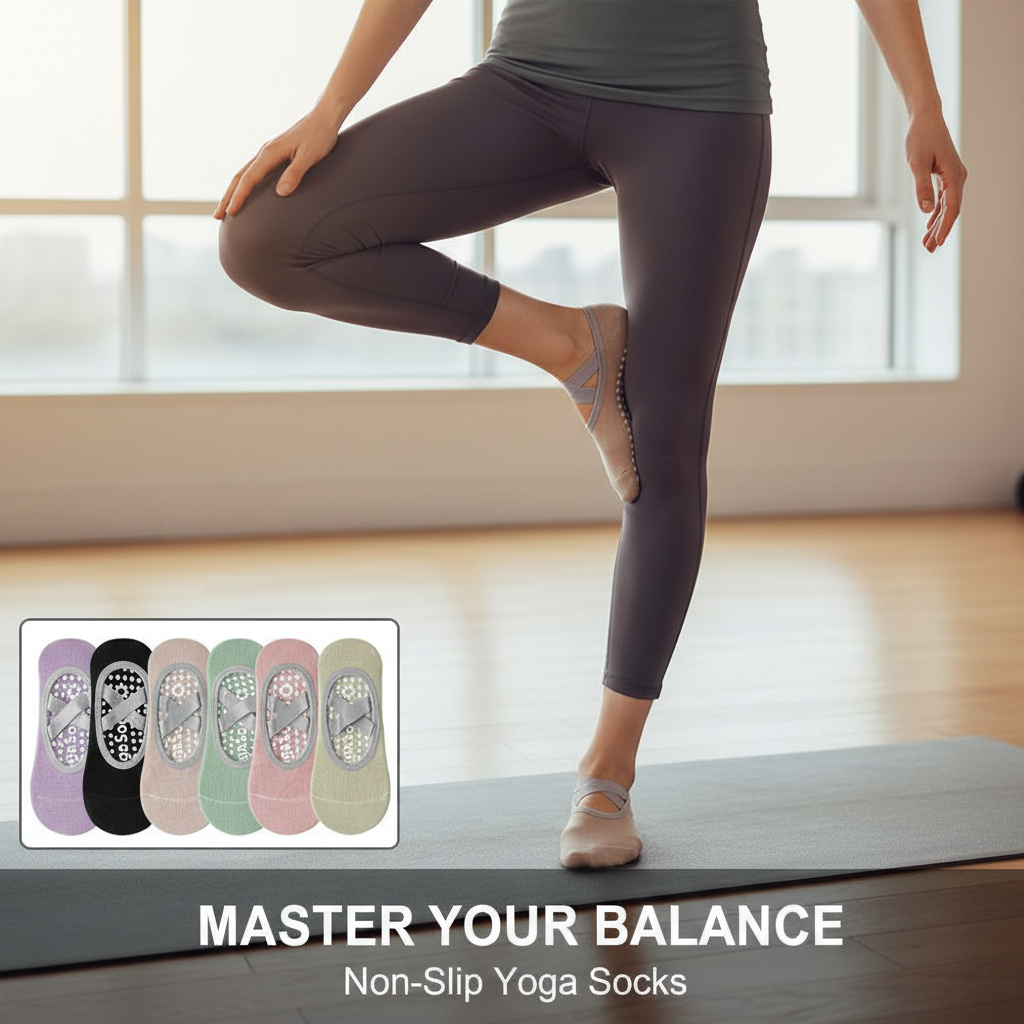 Professional Women Yoga Socks  - مراجعة Yoga Dance & Fitness Center Llc وسعره