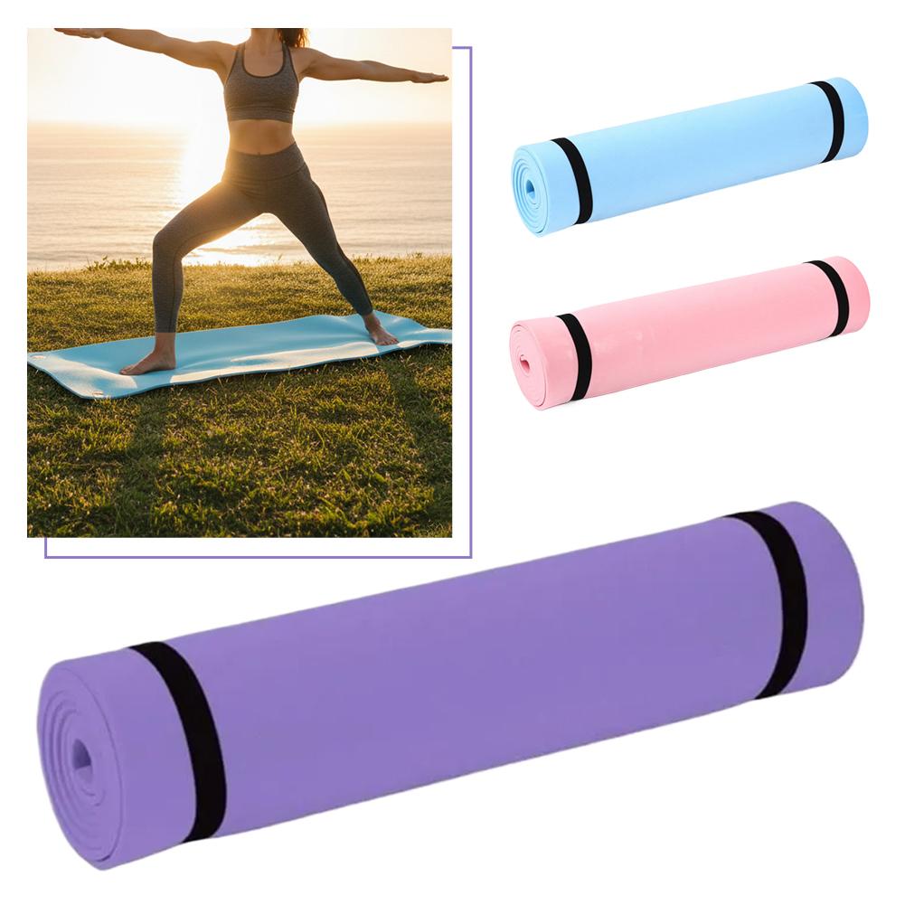 1/2Pcs Thick Yoga Mat Anti-ski - مراجعة Thick Yoga Mat وسعره